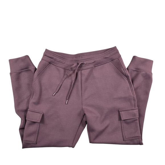 32 Degrees Heat Womens Jogger Pants M Purple Cargo Athleisure Streetwear - Picture 5 of 12